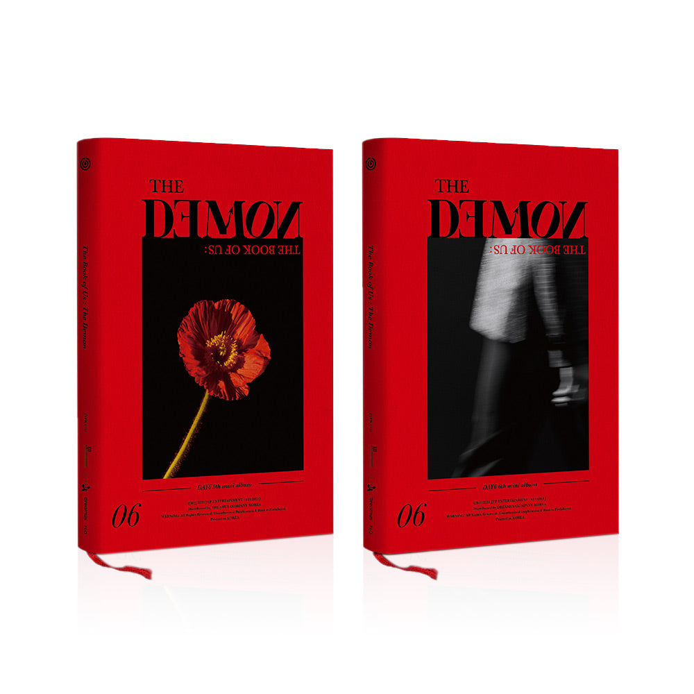 DAY6 6TH MINI ALBUM - THE BOOK OF US : THE DEMON + EXCLUSIVE PHOTOCARD SET (PRINTED SIGNATURES) (4618546937905)