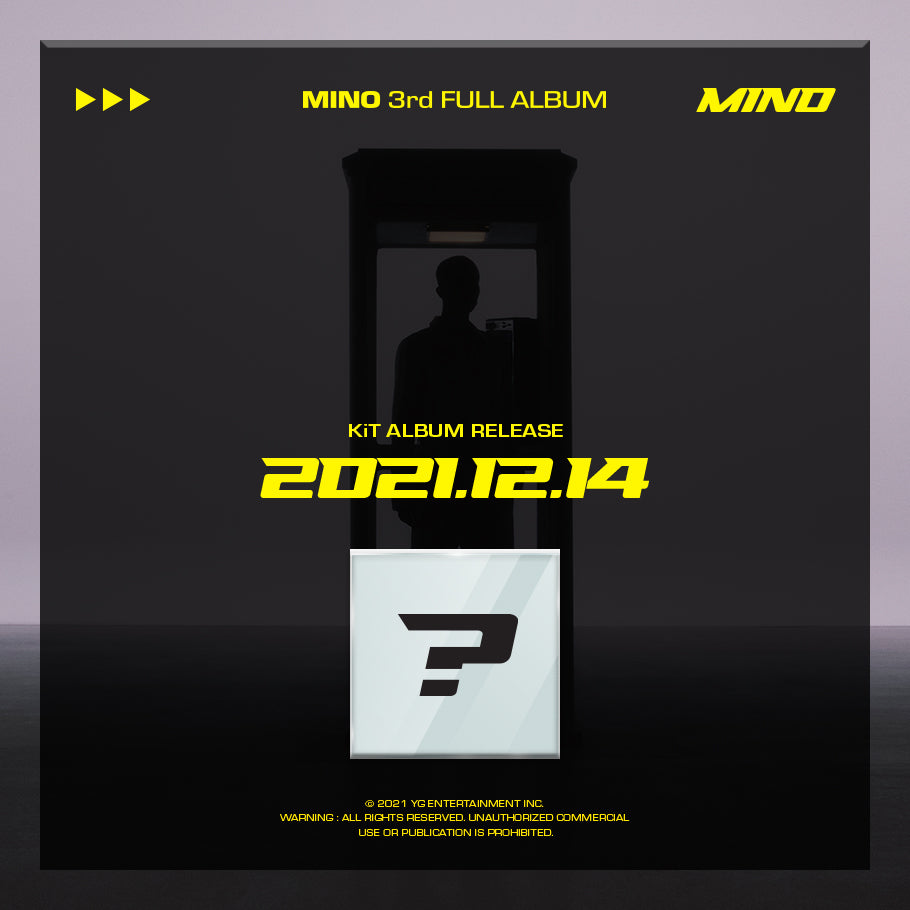 MINO 3RD FULL ALBUM - TO INFINITY. (KIT ALBUM)