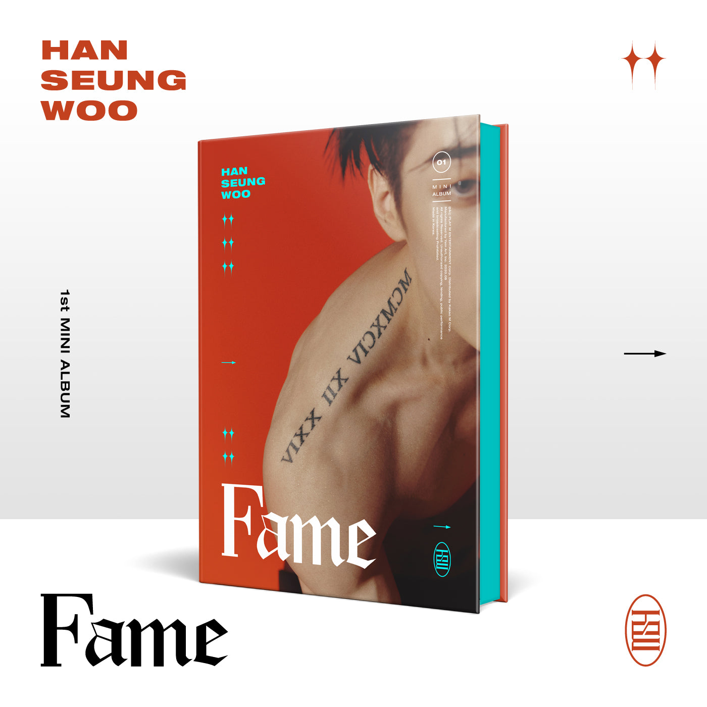 HAN SEUNG WOO 1ST MINI ALBUM - FAME