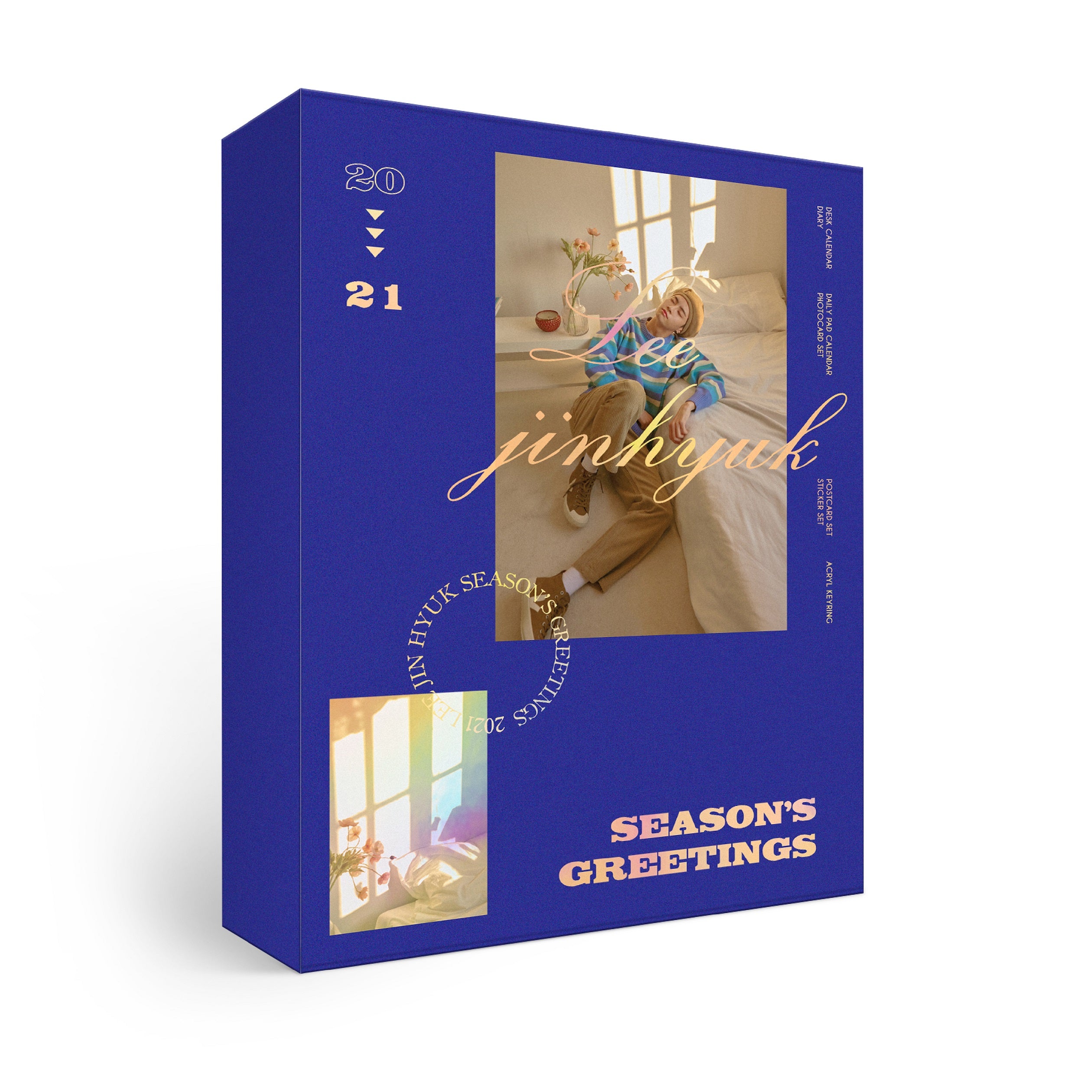 LEE JIN HYUK 2021 SEASON'S GREETINGS + SUBKSHOP PHOTOCARD SET