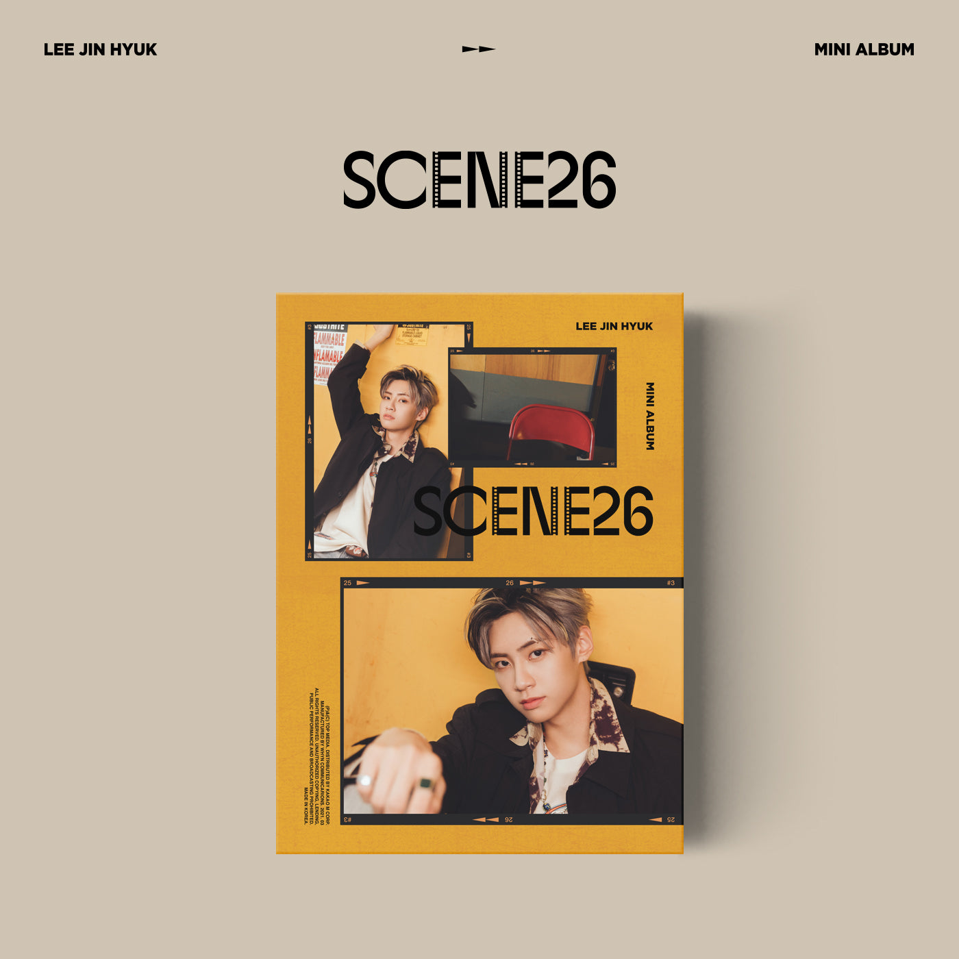 LEE JIN HYUK 3RD MINI ALBUM - SCENE26