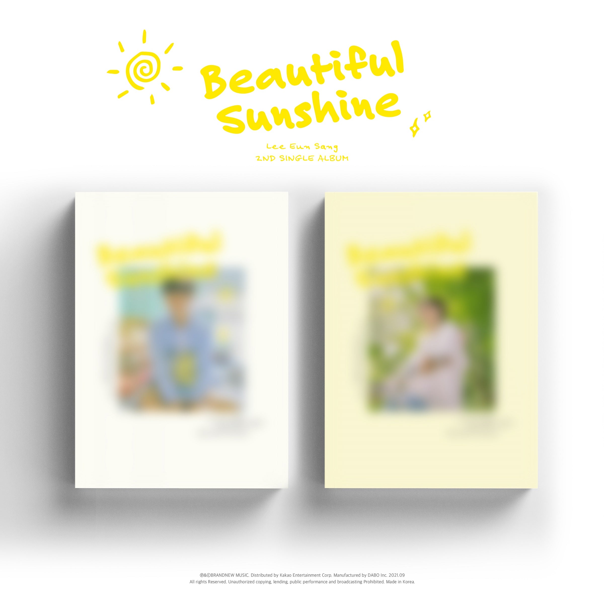 LEE EUN SANG 2ND SINGLE ALBUM - BEAUTIFUL SUNSHINE