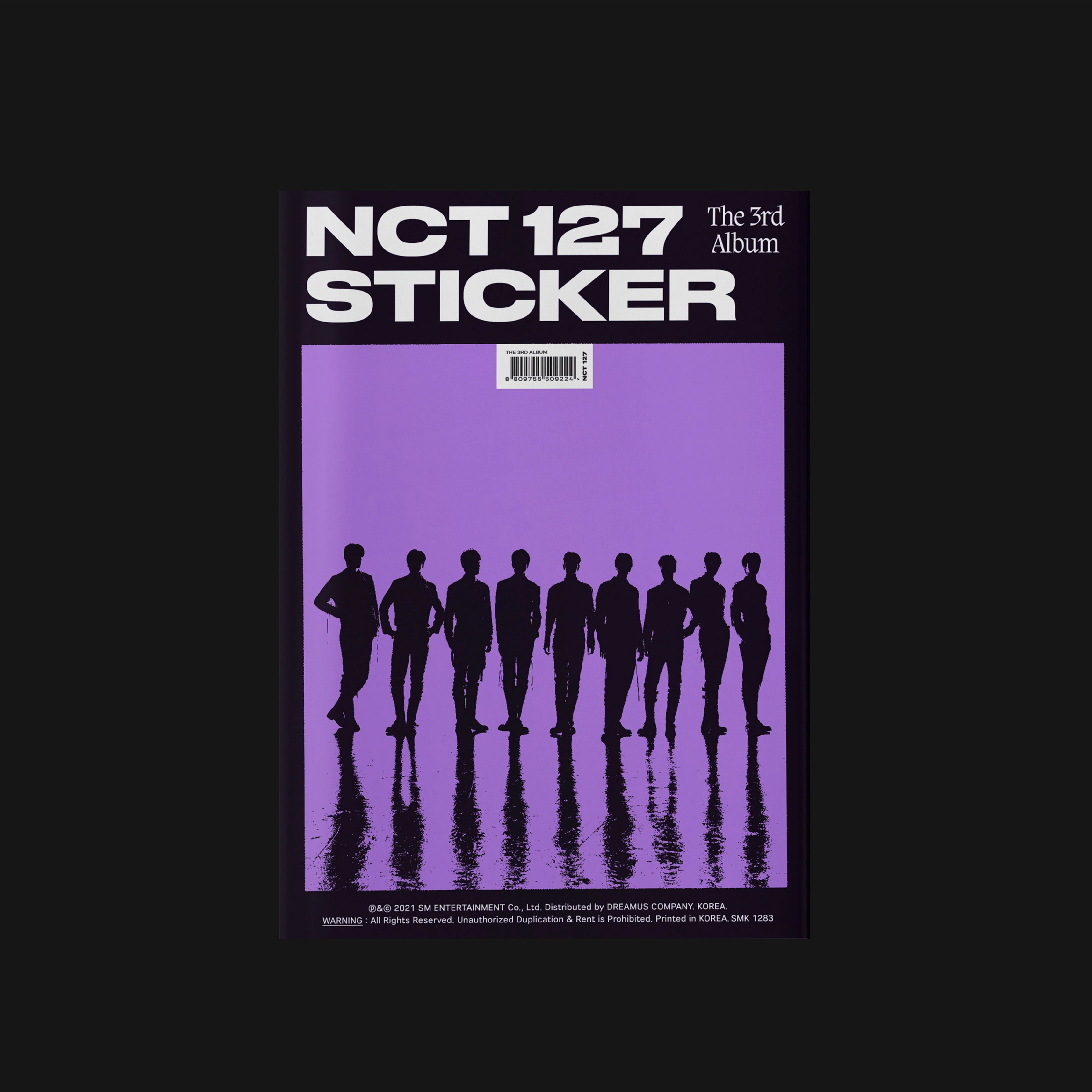 NCT 127 3RD ALBUM - STICKER (STICKER VER.)