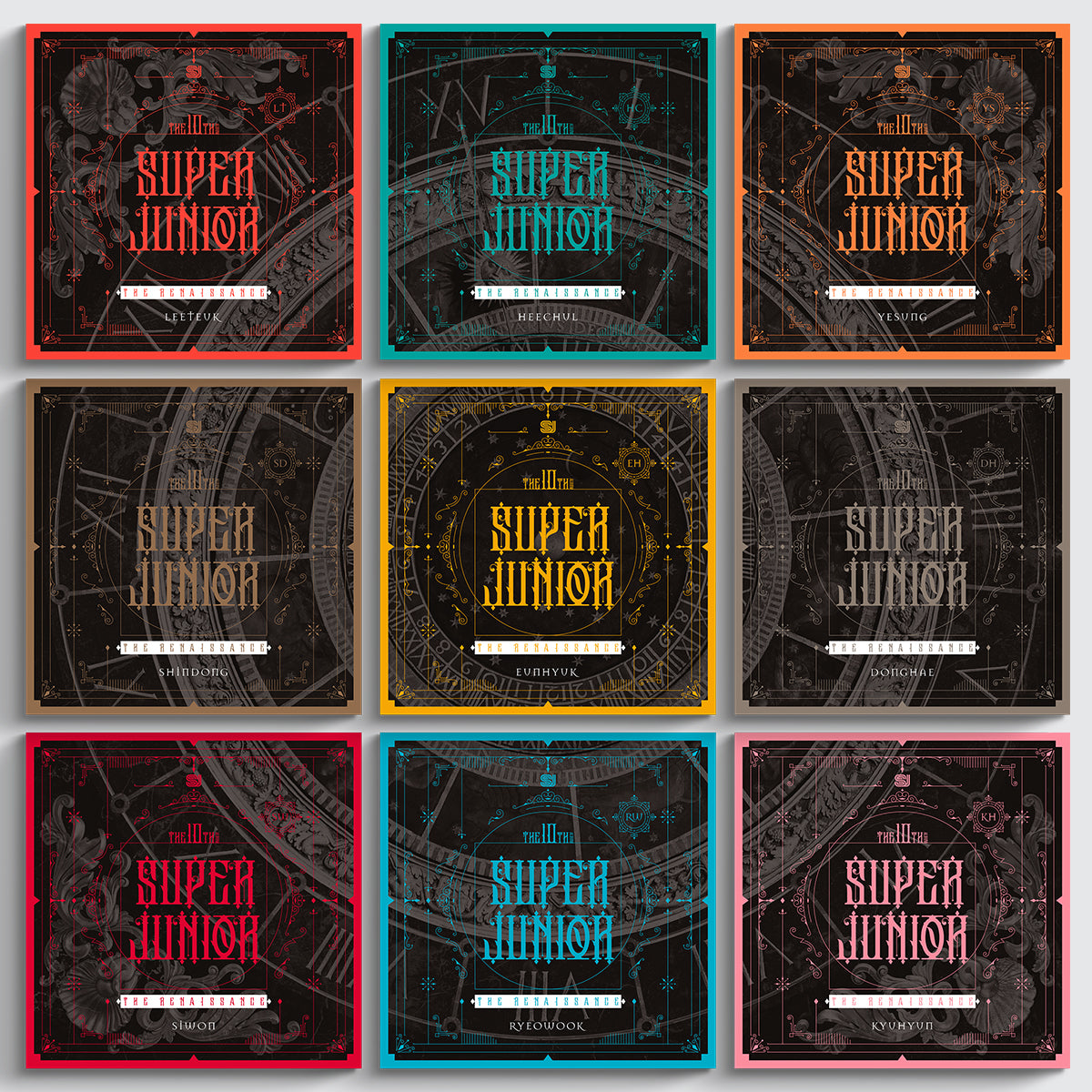 SUPER JUNIOR THE 10TH ALBUM - THE RENAISSANCE (SQUARE STYLE)