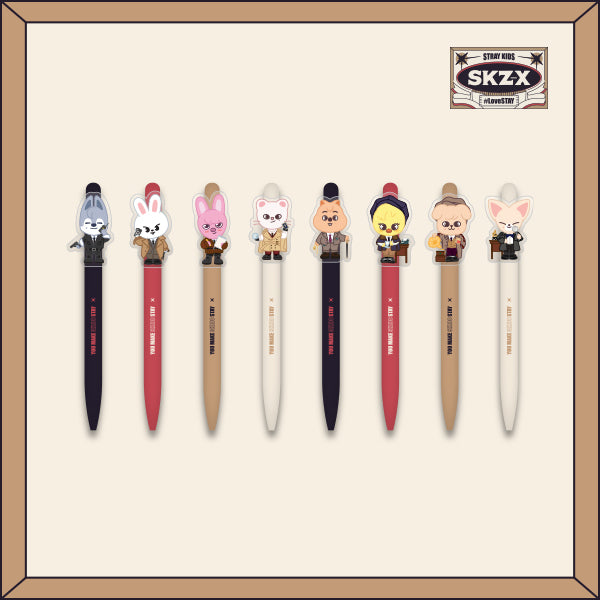 STRAY KIDS 1ST #LOVESTAY 'SKZ-X' SKZOO OFFICIAL GOODS - CHARACTER GEL PEN
