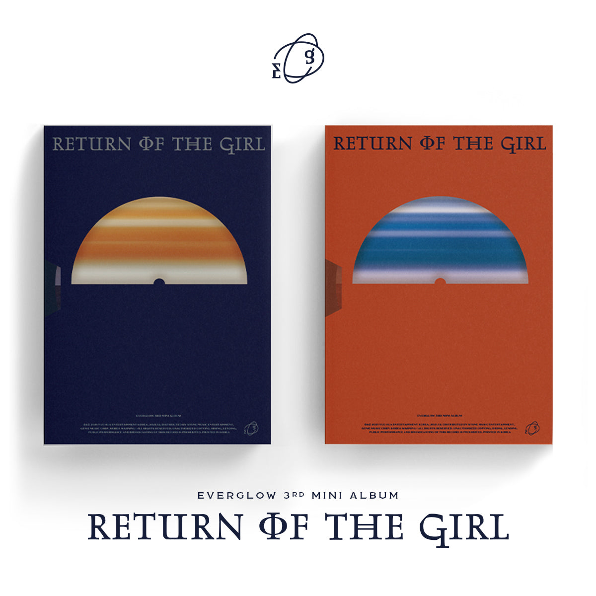 EVERGLOW 3RD MINI ALBUM - RETURN OF THE GIRL