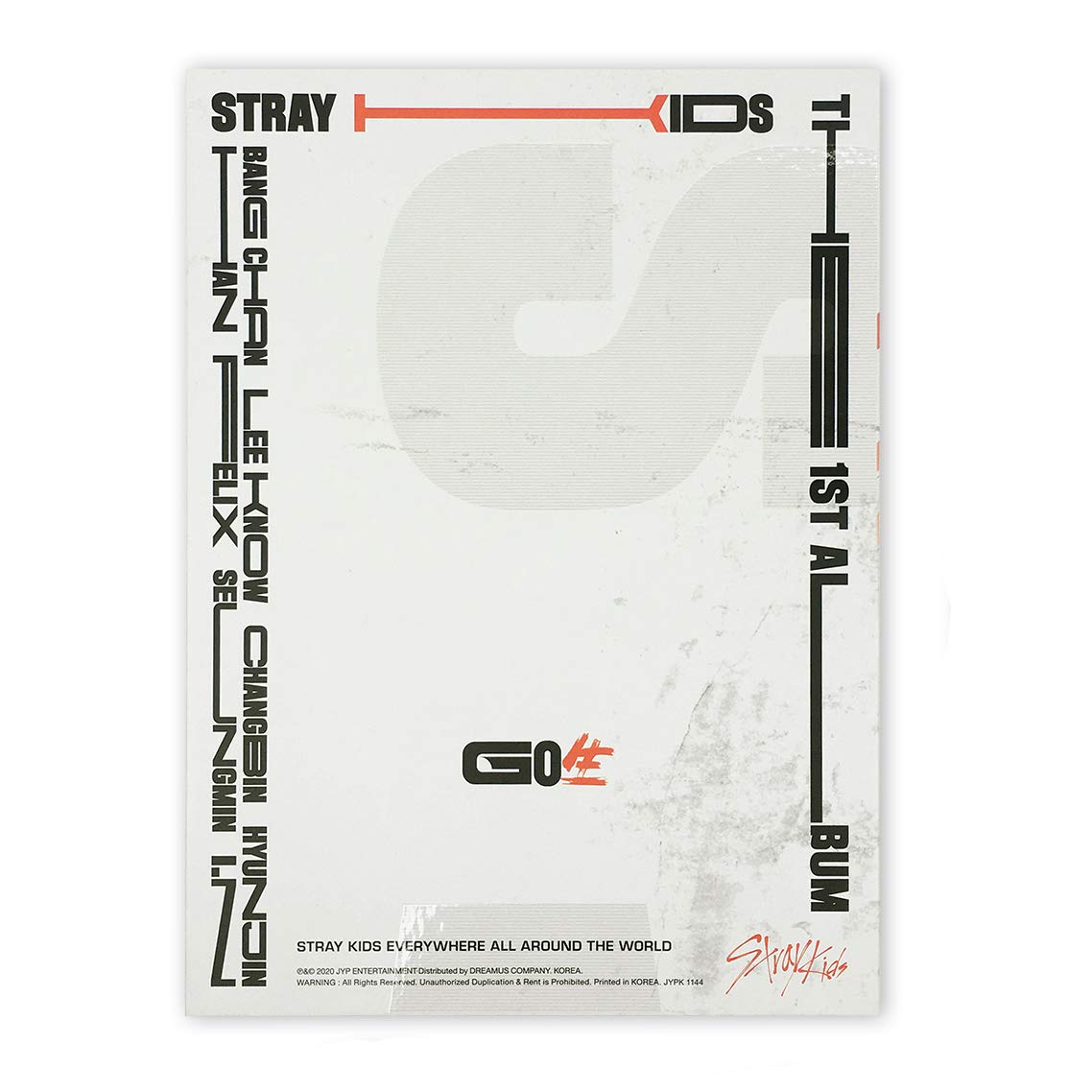 STRAY KIDS 1ST ALBUM - GO生 (STANDARD VERSION)