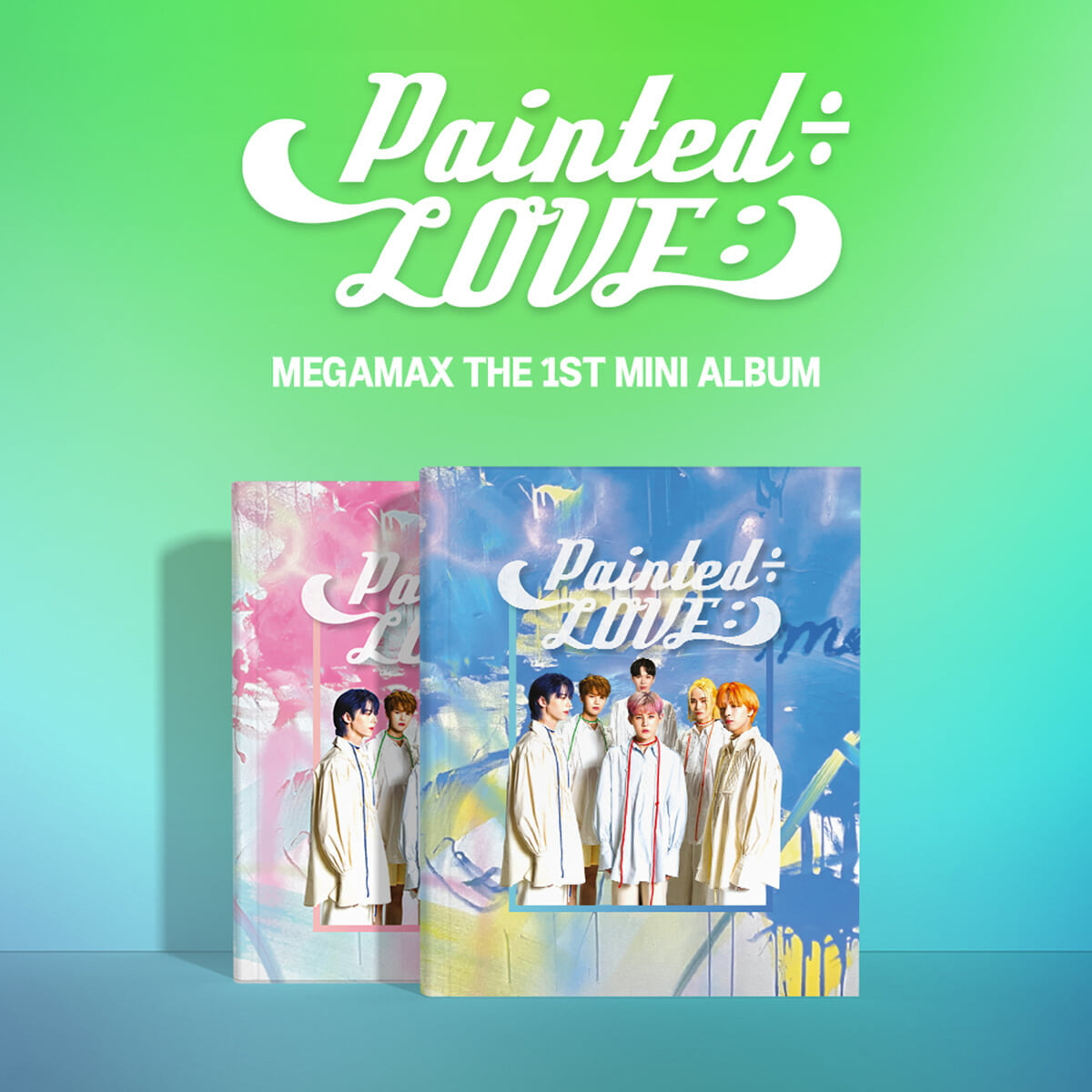MEGAMAX 1ST MINI ALBUM - PAINTED÷LOVE:)