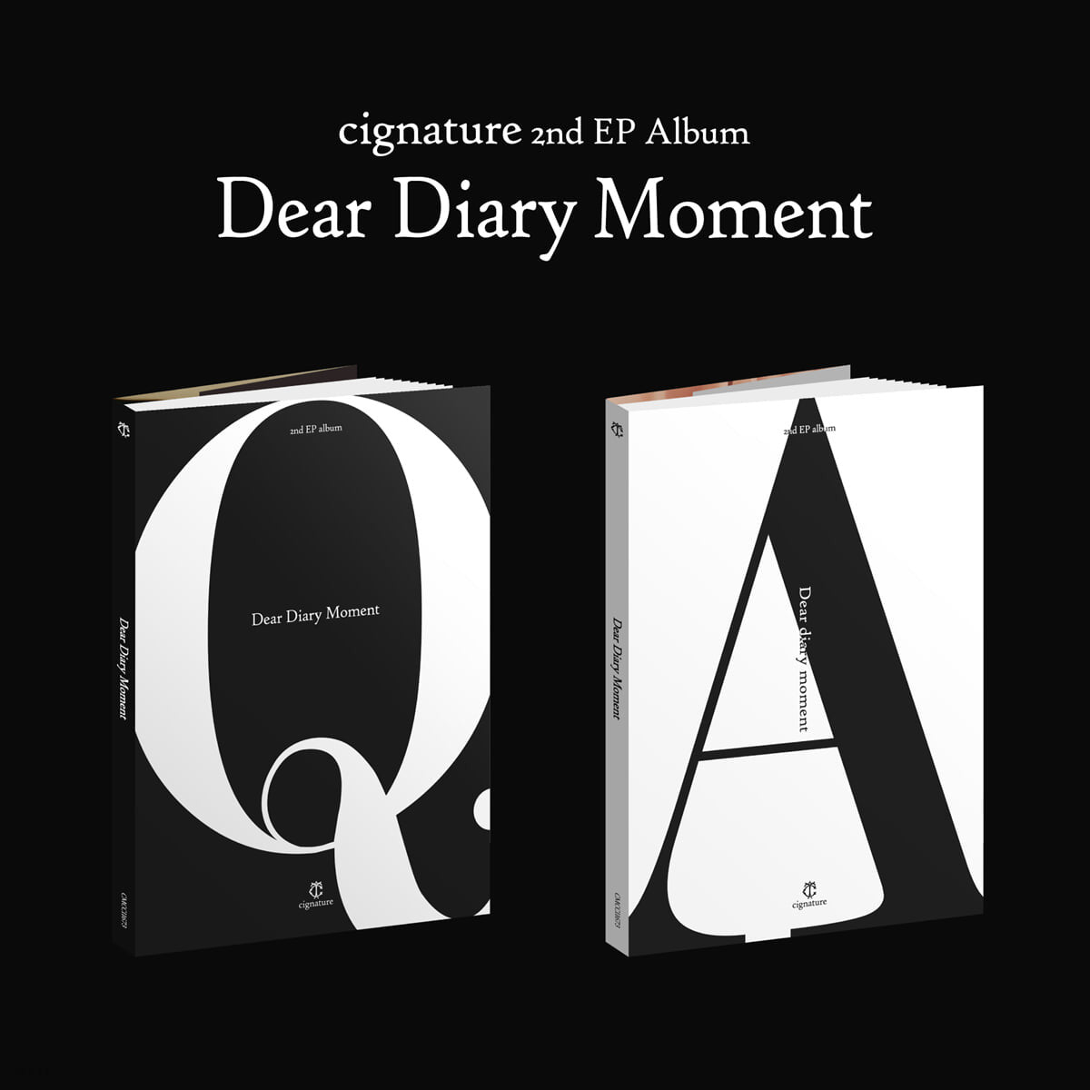 CIGNATURE 2ND EP ALBUM - DEAR DIARY MOMENT