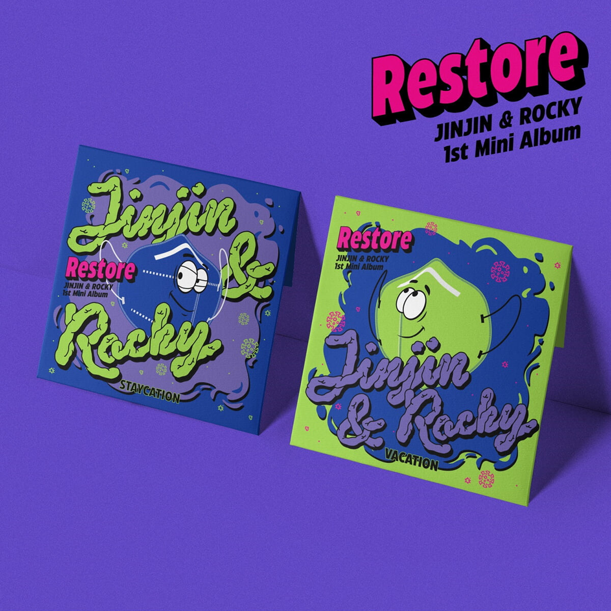 JINJIN & ROCKY (ASTRO) 1ST MINI ALBUM - RESTORE
