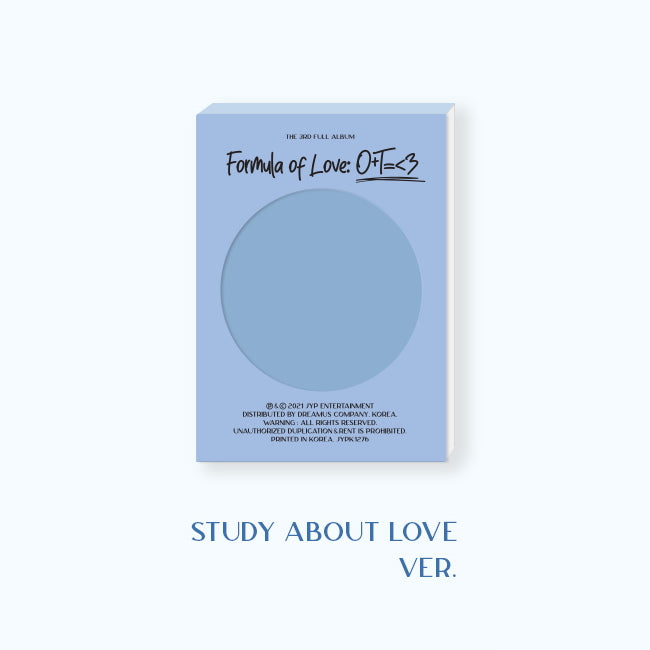 TWICE - 3rd Full Album [Formula of Love: O+T=<3](Random Ver.) - Kmall24