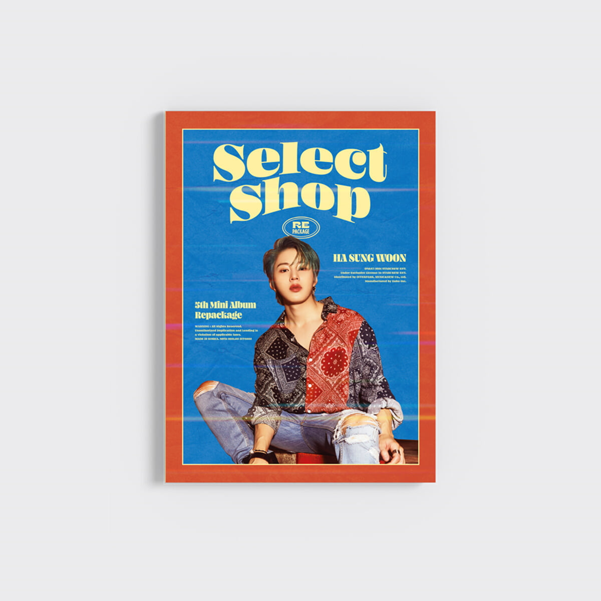 HA SUNG WOON 5TH MINI ALBUM REPACKAGE - SELECT SHOP