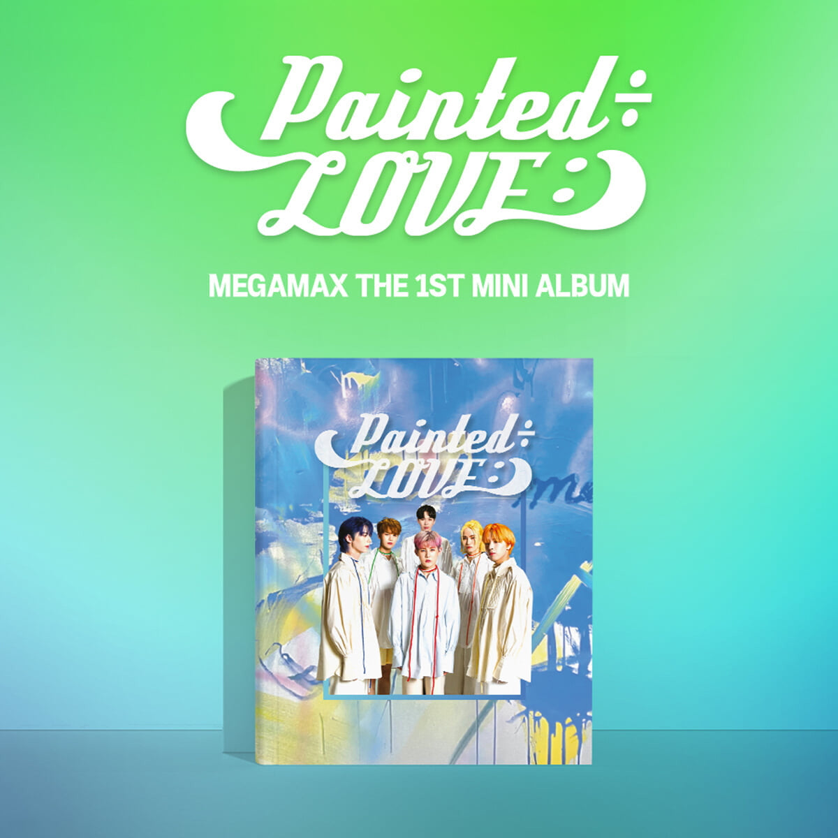 MEGAMAX 1ST MINI ALBUM - PAINTED÷LOVE:)