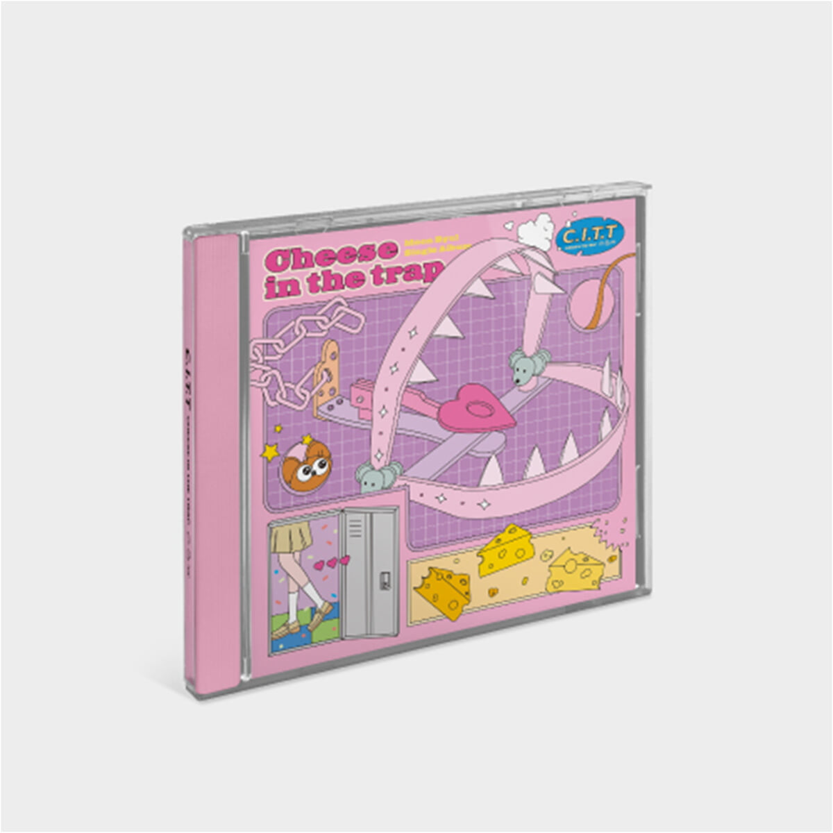 MOON BYUL 2ND SINGLE ALBUM - C.I.T.T (CHEESE IN THE TRAP)