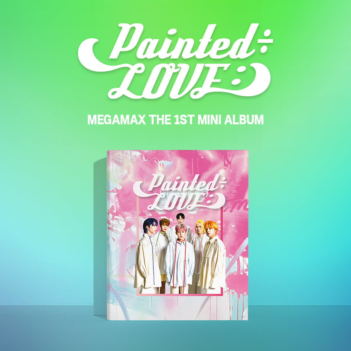 MEGAMAX 1ST MINI ALBUM - PAINTED÷LOVE:)