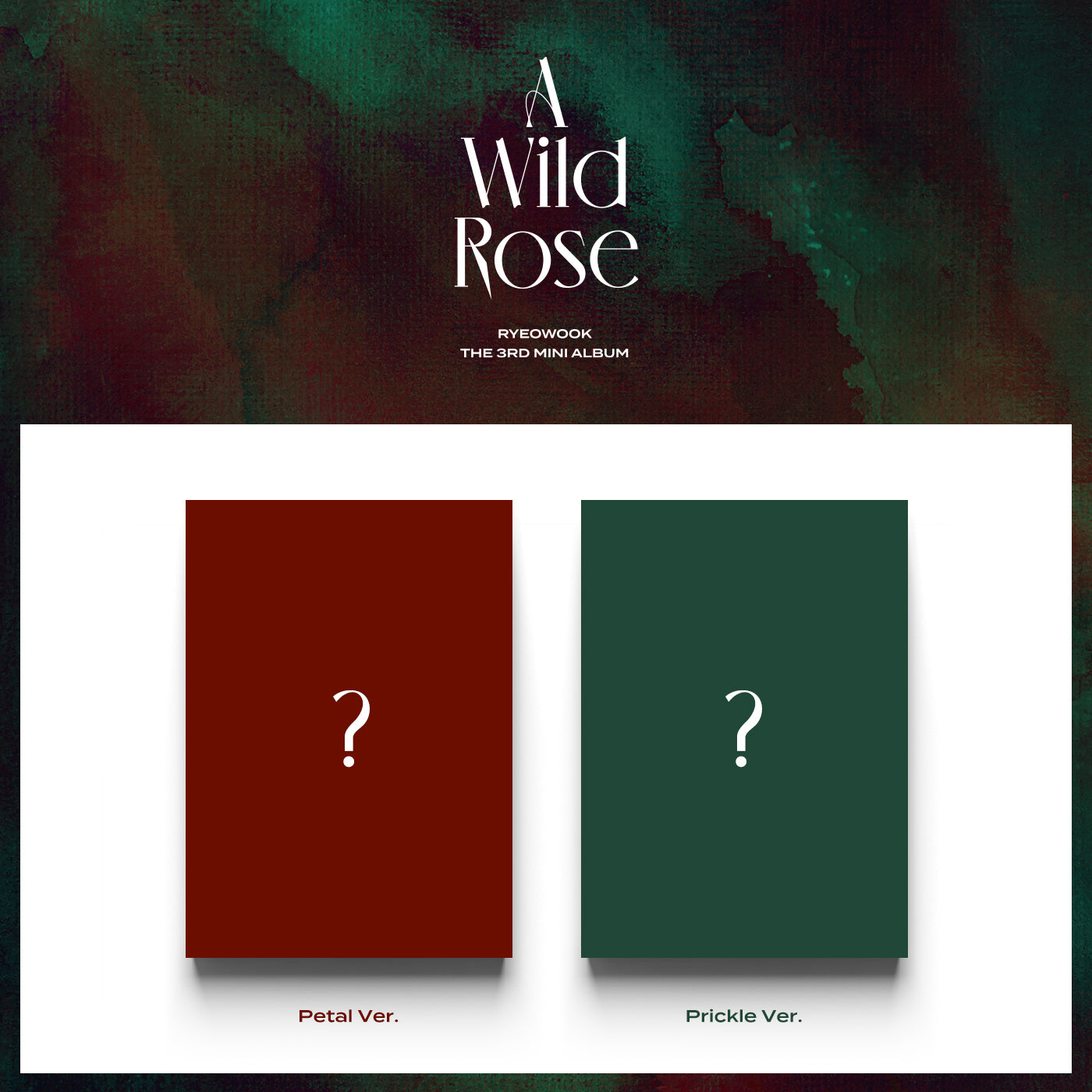 RYEOWOOK 3RD MINI ALBUM - A WILD ROSE