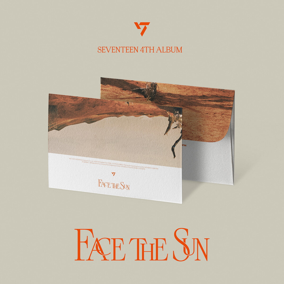 SEVENTEEN 4TH ALBUM - FACE THE SUN (WEVERSE ALBUMS VER.)