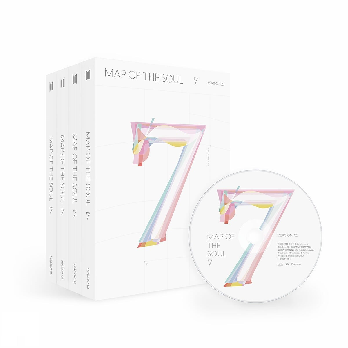 BTS 4TH FULL ALBUM - MAP OF THE SOUL : 7