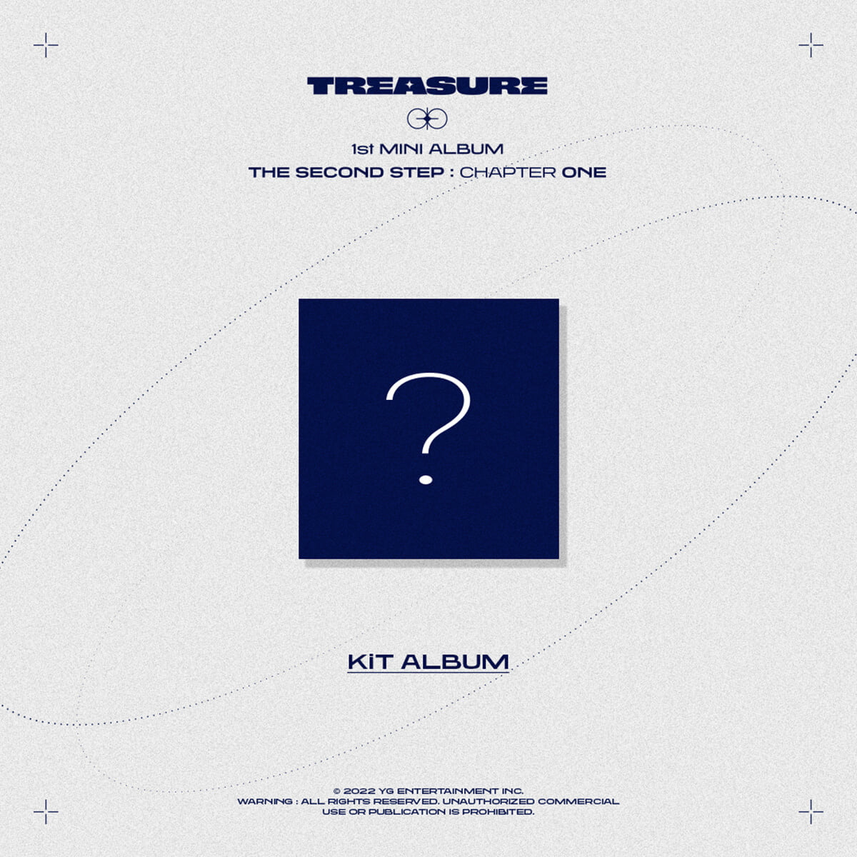 TREASURE 1ST MINI ALBUM - THE SECOND STEP : CHAPTER ONE (KIT ALBUM)