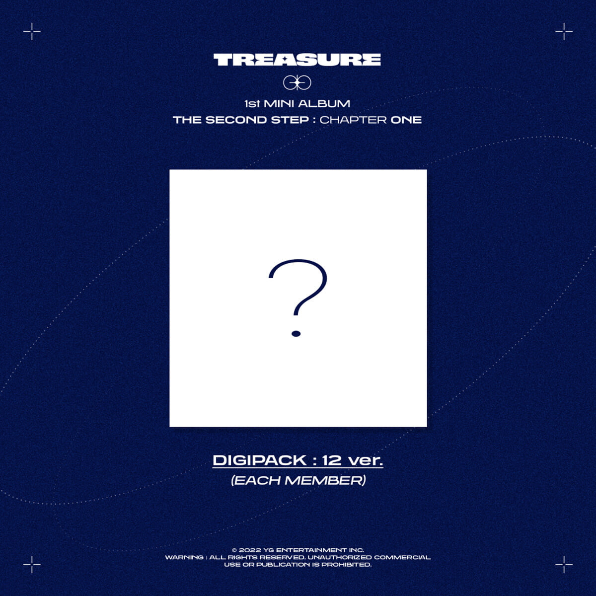 TREASURE 1ST MINI ALBUM - THE SECOND STEP : CHAPTER ONE (DIGIPACK VER.)