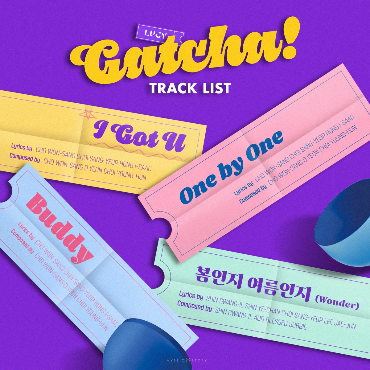 LUCY 4TH SINGLE ALBUM - GATCHA!