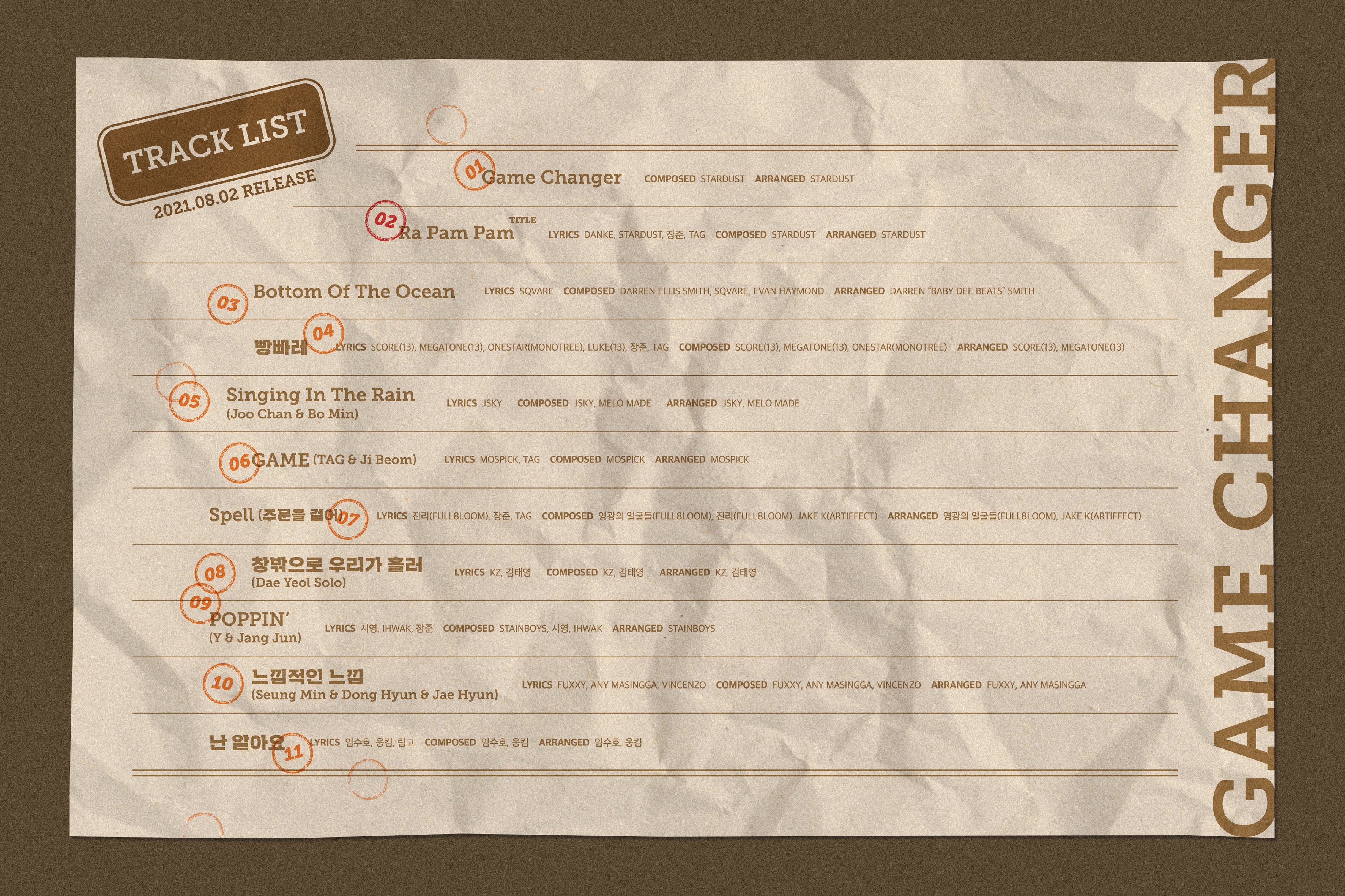 GOLDEN CHILD 2ND FULL ALBUM - GAME CHANGER (STANDARD EDITION)