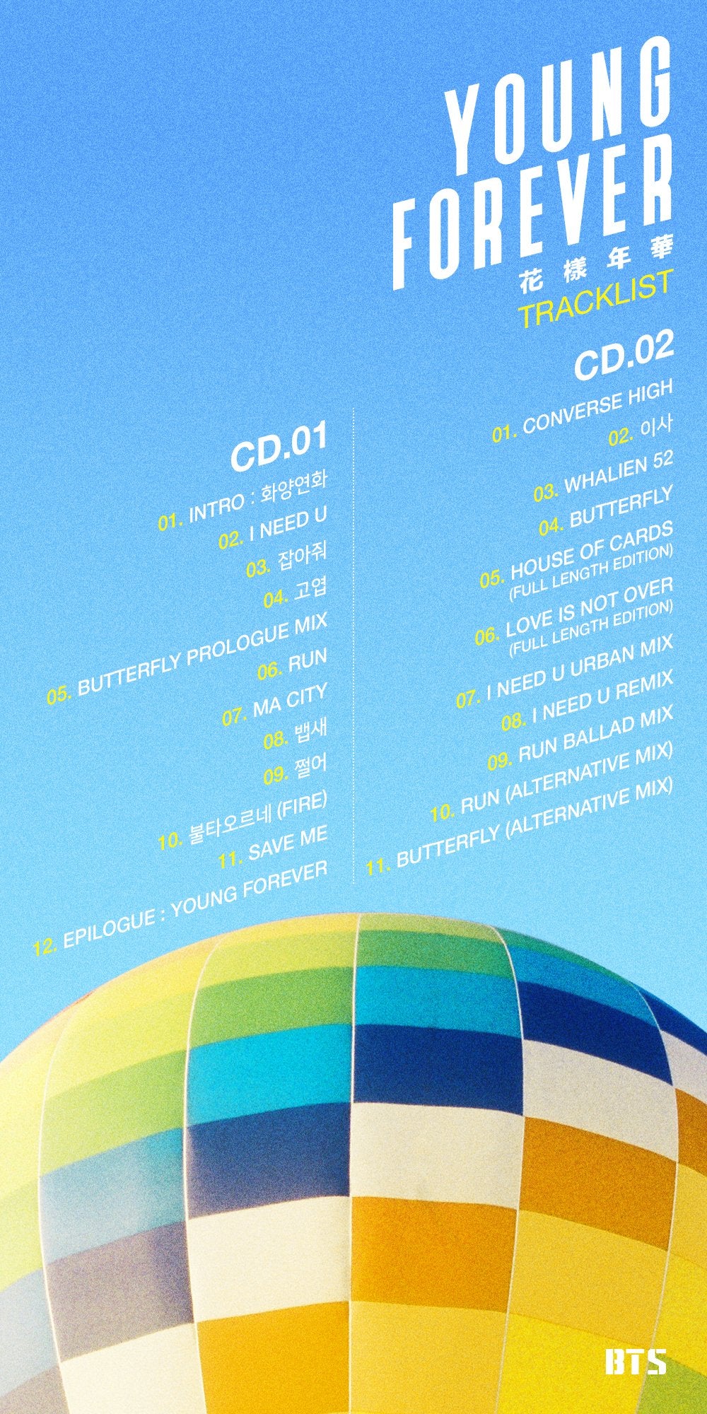 BTS 1ST SPECIAL ALBUM - THE MOST BEAUTIFUL MOMENT IN LIFE: YOUNG FOREVER
