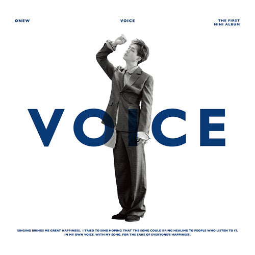 ONEW 1ST MINI ALBUM - VOICE