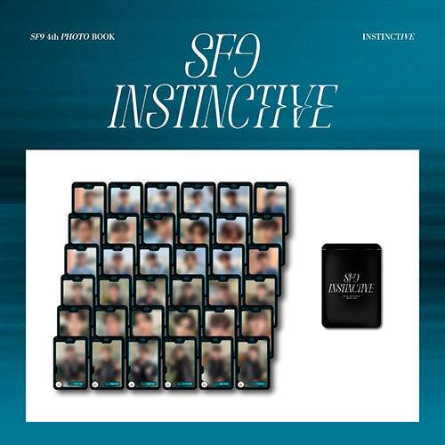 SF9 4TH PHOTO BOOK [INSTINCTIVE] OFFICIAL MD - TRADING PHOTO CARD SET
