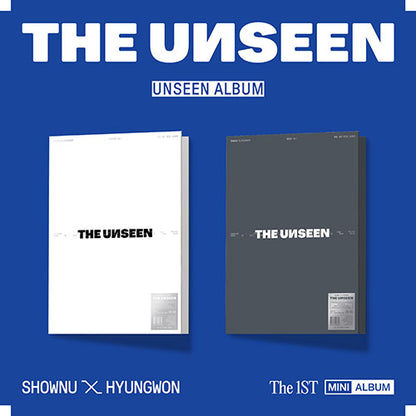 SHOWNU X HYUNGWON 1ST MINI ALBUM  - THE UNSEEN (UNSEEN ALBUM) (LIMITED)