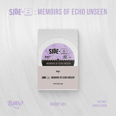 BILLLIE 1ST SINGLE ALBUM - SIDE-B : MEMOIRS OF ECHO UNSEEN (POCA)
