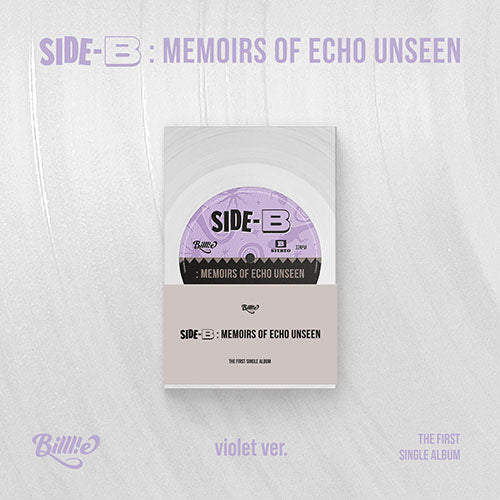 BILLLIE 1ST SINGLE ALBUM - SIDE-B : MEMOIRS OF ECHO UNSEEN (POCA)