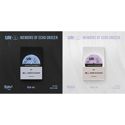 BILLLIE 1ST SINGLE ALBUM - SIDE-B : MEMOIRS OF ECHO UNSEEN (POCA)
