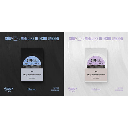 BILLLIE 1ST SINGLE ALBUM - SIDE-B : MEMOIRS OF ECHO UNSEEN (POCA)