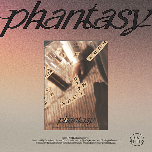 THE BOYZ 2ND ALBUM - PHANTASY_ PT.3 LOVE LETTER