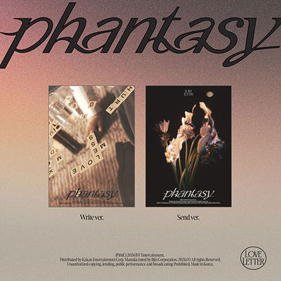 THE BOYZ 2ND ALBUM - PHANTASY_ PT.3 LOVE LETTER