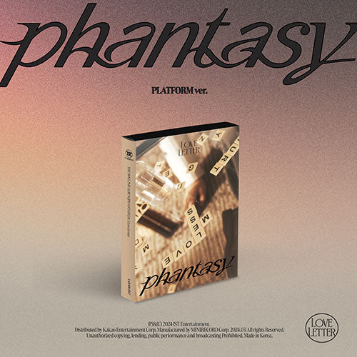 THE BOYZ 2ND ALBUM - PHANTASY_ PT.3 LOVE LETTER (PLATFORM VER.)
