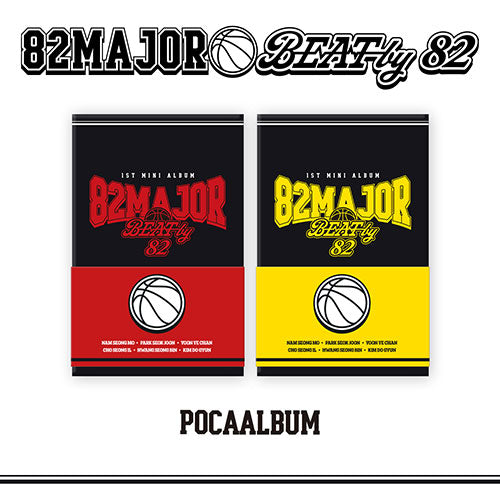 82MAJOR 1ST MINI ALBUM - BEAT BY 82 (POCAALBUM)