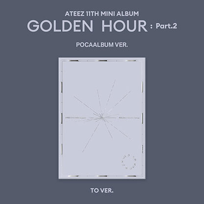 ATEEZ 11TH MINI ALBUM - GOLDEN HOUR : PART.2 (KOREA VER.) (POCAALBUM)