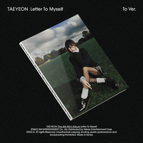 TAEYEON 6TH MINI ALBUM - LETTER TO MYSELF (TO VER.)