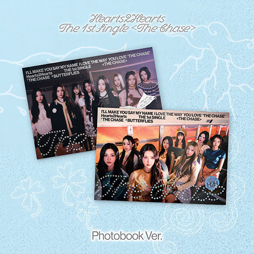 HEARTS2HEARTS 1ST SINGLE ALBUM - THE CHASE (PHOTOBOOK VER.) + WITHMUU PHOTOCARD (LD VER.) (PRE-ORDER)