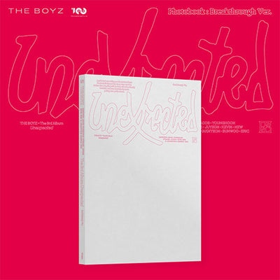 THE BOYZ 3RD ALBUM - UNEXPECTED (PHOTOBOOK VER.) + WITHMUU PHOTOCARD (FS VER.)