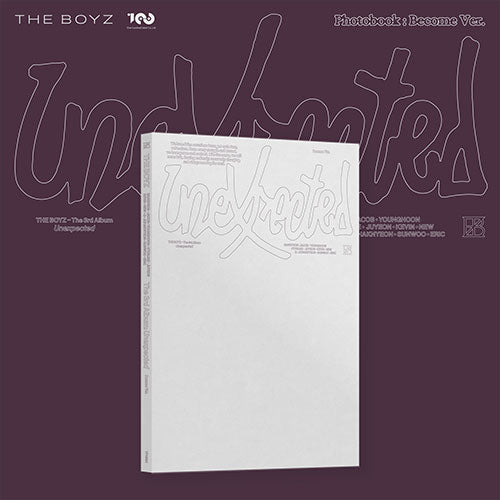 THE BOYZ 3RD ALBUM - UNEXPECTED (PHOTOBOOK VER.) + WITHMUU PHOTOCARD (FS VER.2)