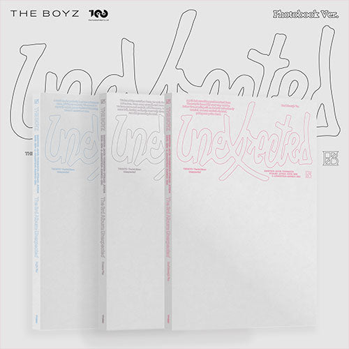 THE BOYZ 3RD ALBUM - UNEXPECTED (PHOTOBOOK VER.)