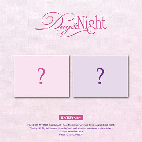 FIFTY FIFTY 3RD MINI ALBUM - DAY & NIGHT (EVER VER.) (PRE-ORDER)