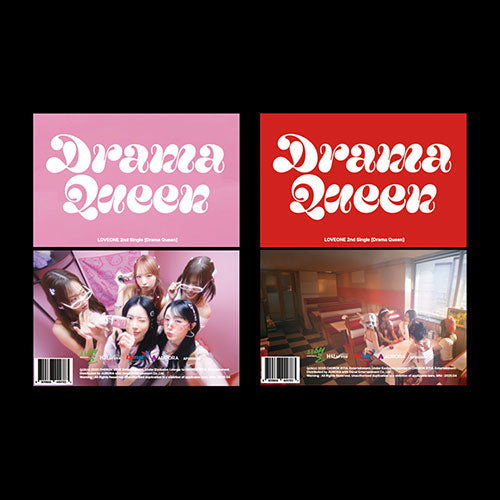 LOVEONE 2ND SINGLE ALBUM - DRAMA QUEEN + APPLEMUSIC PHOTOCARD (PRE-ORDER)