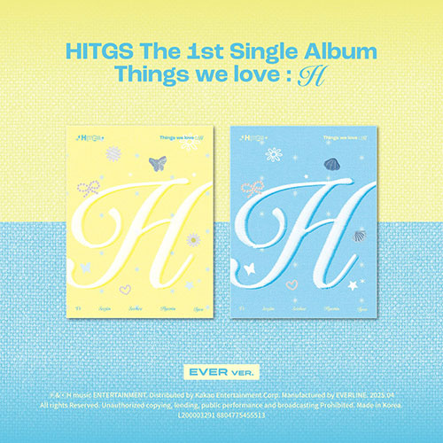 HITGS 1ST SINGLE ALBUM - THINGS WE LOVE : H (EVER) (PRE-ORDER)