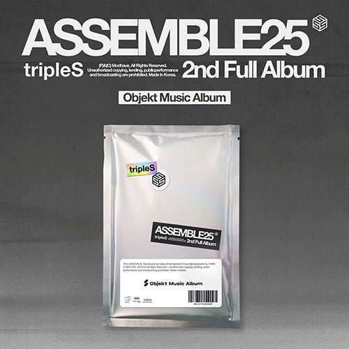 TRIPLES ALBUM - ASSEMBLE25 (OBJEKT MUSIC ALBUM) (PRE-ORDER)