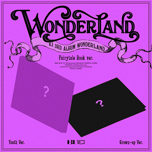 B.I 3RD ALBUM - WONDERLAND (FAIRY TALE VER.) (PRE-ORDER)