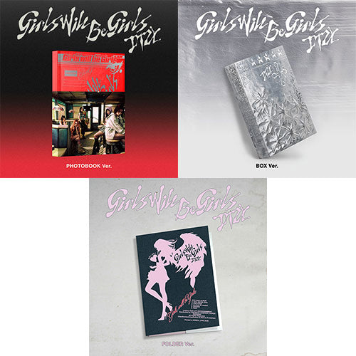 ITZY ALBUM - GIRLS WILL BE GIRLS + WITHMUU PHOTOCARD